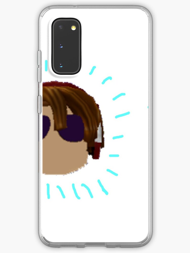 Bloxbuilder165 S Old Roblox Character S Face Case Skin For Samsung Galaxy By Badlydoodled Redbubble - roblox stylish aviators