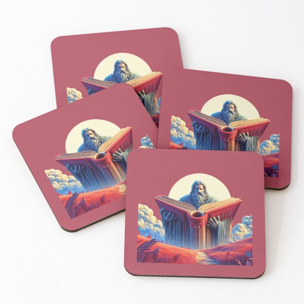 Item preview,  Job 8:3 – Justice and the Almighty | Awe-Inspiring 3D Biblical Illustration ,  designed and sold by PaintMeWorld.
