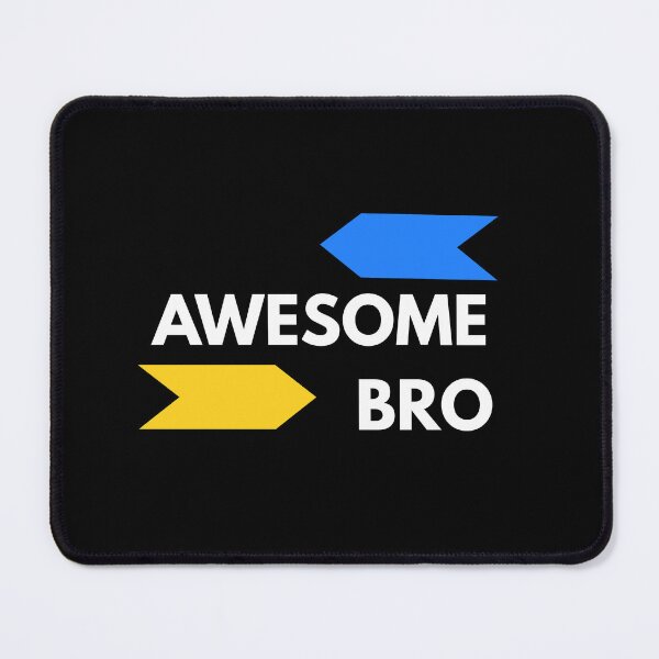 Item preview, “Awesome Bro – Fun Digital Art Design for Friends and Social Vibes” designed and sold by FunduPedia.