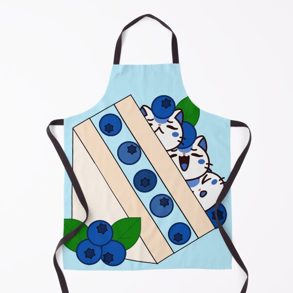 Item preview, Kawaii Blueberry Cat Fruit Sandwich - Japanese Sando Art designed and sold by Kanniax.