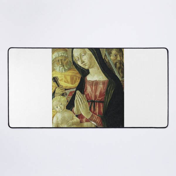Item preview, Virgin and Child with Saints Peter and Paul – Neroccio di Bartolomeo di Benedetto de’ Landi designed and sold by Art Outlaws.