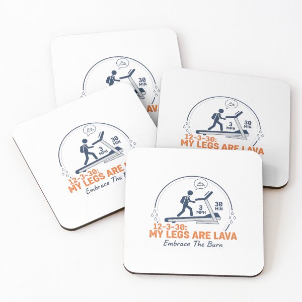 Item preview, My Legs Are Lava Treadmill Workout Art designed and sold by AnnDesignStudio.