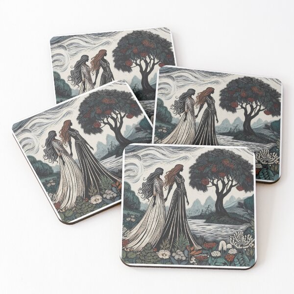 Item preview, Rowan tree cousins designed and sold by morwenna-.