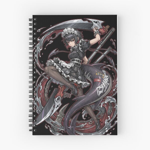 Item preview, Ellen Joe Zenless Zone Zero ZZZ Victoria Housekeeping Co Shark Tail Maid Ice Attack Flash Freeze Polar Plunge Scissor Jaws Fan Art Portrait Poster T-Shirt Sticker Gift designed and sold by Senpaiwaves.