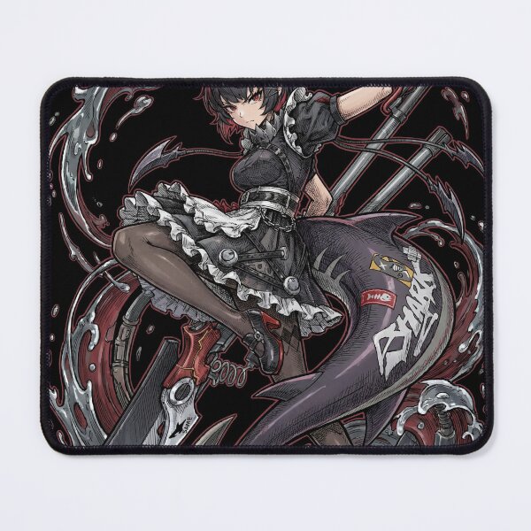 Item preview, Ellen Joe Zenless Zone Zero ZZZ Victoria Housekeeping Co Shark Tail Maid Ice Attack Flash Freeze Polar Plunge Scissor Jaws Fan Art Portrait Poster T-Shirt Sticker Gift designed and sold by Senpaiwaves.