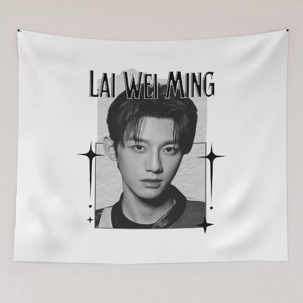 Item preview, Lai Wei Ming (赖伟明) Chinese Actor Cdrama Chinese EntertainmentKorean actress South Korean celebrity K-drama star Korean film Scrapbook Collage Cozy Y2K Vintage Design designed and sold by HELL0WBELLO.