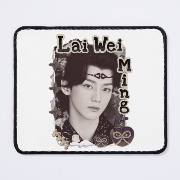 Item preview, Lai Wei Ming (赖伟明) Chinese Actor Cdrama Chinese Entertainment Korean actress South Korean celebrity K-drama star Korean film Scrapbook Collage Cozy Y2K Vintage Design designed and sold by HELL0WBELLO.