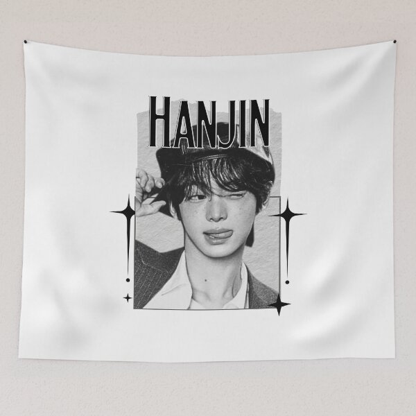 Item preview, TWS1 Hanjin Korean boy group boyhood pop K-pop South Korean music Scrapbook Collage Cozy Y2K Vintage Design designed and sold by HELL0WBELLO.