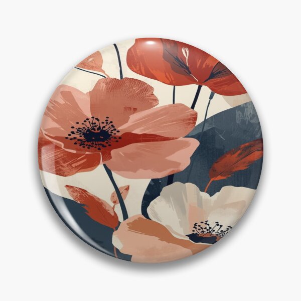 Item preview, Contemporary Floral Shapes with Balanced Color Palette designed and sold by mari0n980.
