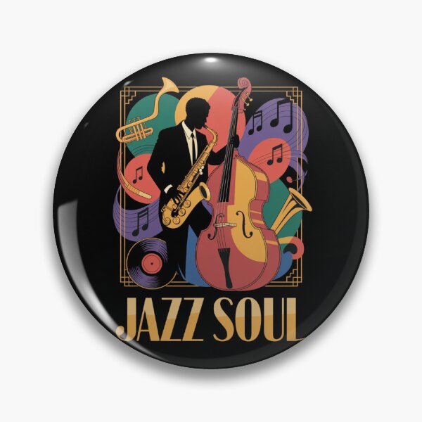 Item preview, Jazz Vibes – Smooth Night Music Art designed and sold by DreamOnShirts.