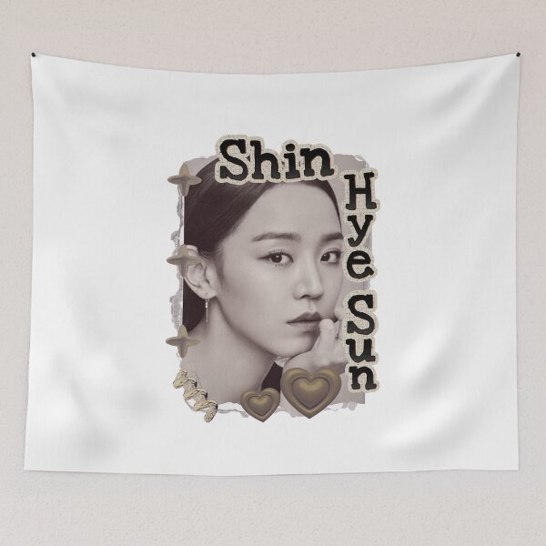 Item preview, Shin Hye-sun (신혜선) Korean actress South Korean celebrity K-drama star Korean film Scrapbook Collage Cozy Y2K Vintage Design designed and sold by HELL0WBELLO.