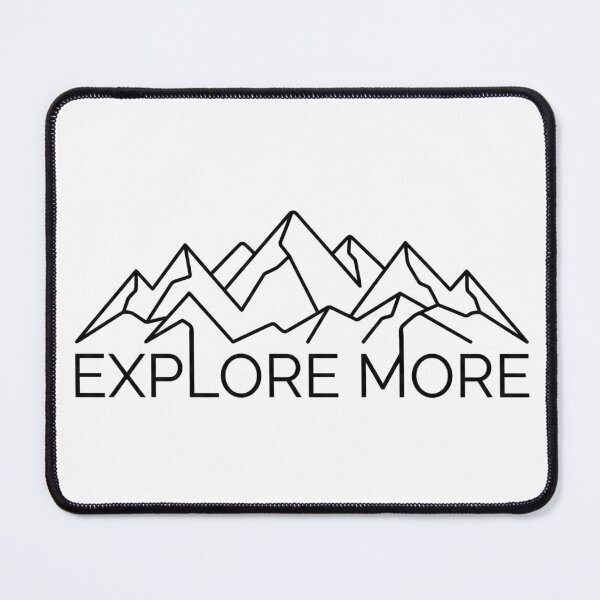 Item preview, Minimalist Mountain Explore Design designed and sold by devilfronty.