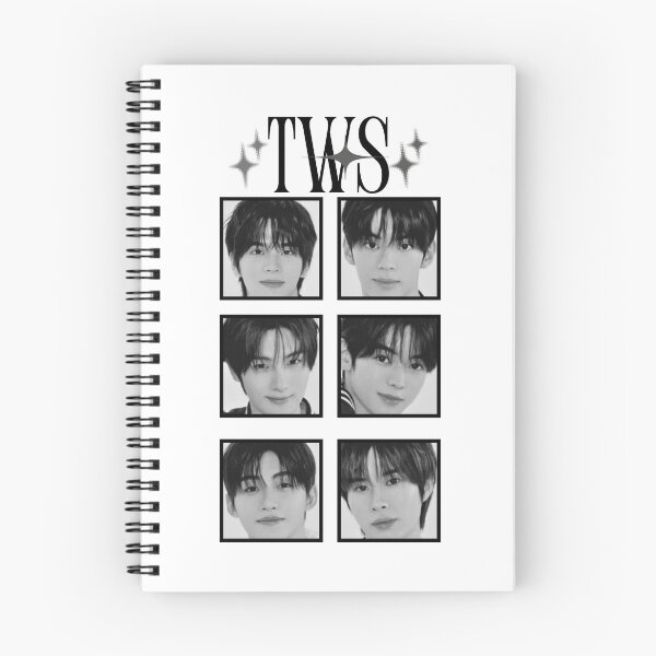 Item preview, TWS1SA Group Korean boy group boyhood pop K-pop South Korean music Scrapbook Collage Cozy Y2K Vintage Design designed and sold by HELL0WBELLO.
