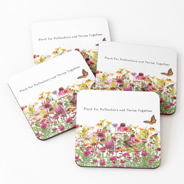 Item preview, Plant for Pollinators and Thrive Together designed and sold by Whiskered Garden Studio.