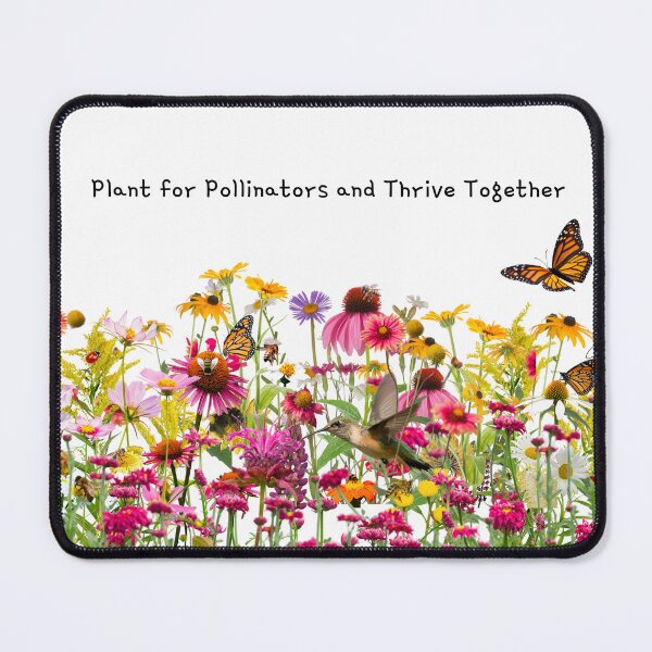 Item preview, Plant for Pollinators and Thrive Together designed and sold by Whiskered Garden Studio.