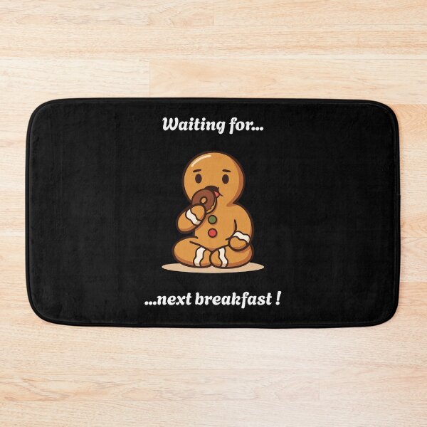 Item preview, Waiting for the Next Breakfast (text) (dark) designed and sold by ProjetF.