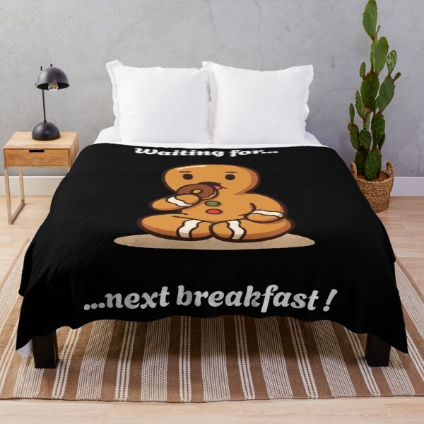 Item preview, Waiting for the Next Breakfast (text) (dark) designed and sold by ProjetF.