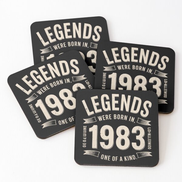 Item preview, Legends Were Born In 1983 Year Of Birth Birthday designed and sold by MarryIsMonth.