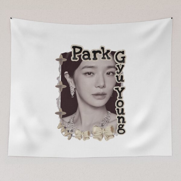 Item preview, Park Gyu-young (박규영) Korean actress South Korean celebrity K-drama star Korean film Scrapbook Collage Cozy Y2K Vintage Design designed and sold by HELL0WBELLO.