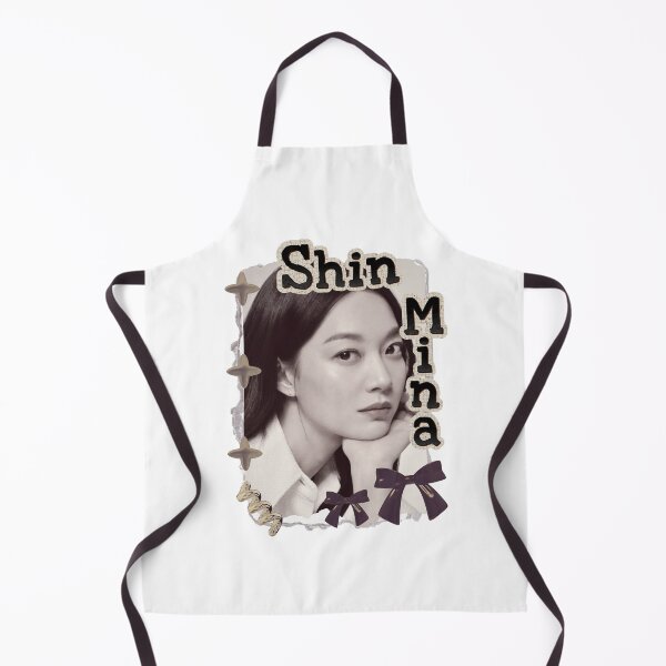 Item preview, Shin Min-a (신민아) Korean actress South Korean celebrity K-drama star Korean film Scrapbook Collage Cozy Y2K Vintage Design designed and sold by HELL0WBELLO.
