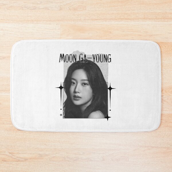 Item preview, Moon Ga-young Korean actress South Korean celebrity K-drama star Korean film Scrapbook Collage Cozy Y2K Vintage Design designed and sold by HELL0WBELLO.