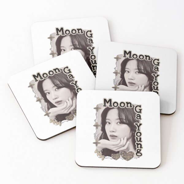 Item preview, Moon Ga-young Korean actress South Korean celebrity K-drama star Korean film Scrapbook Collage Cozy Y2K Vintage Design designed and sold by HELL0WBELLO.
