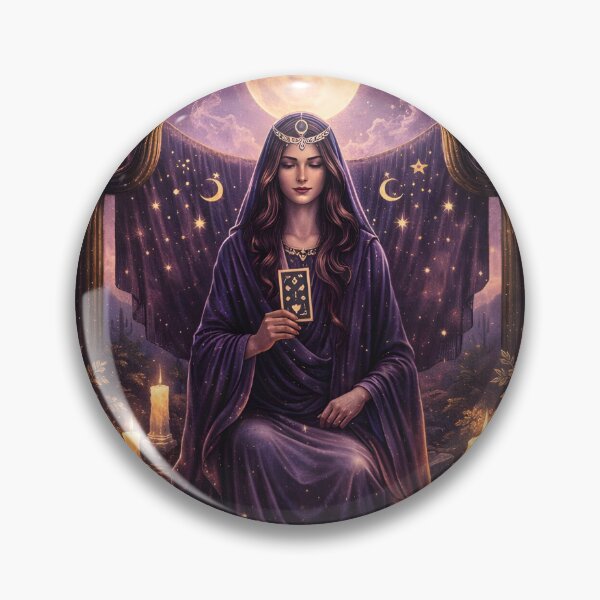 Item preview, The High Priestess – Desert Tarot Witch Card designed and sold by ArizonaWitches.