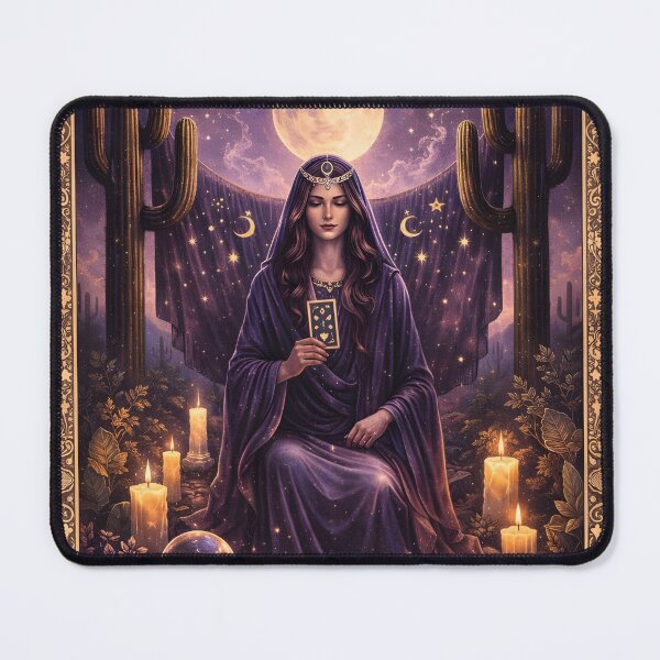 Item preview, The High Priestess – Desert Tarot Witch Card designed and sold by ArizonaWitches.