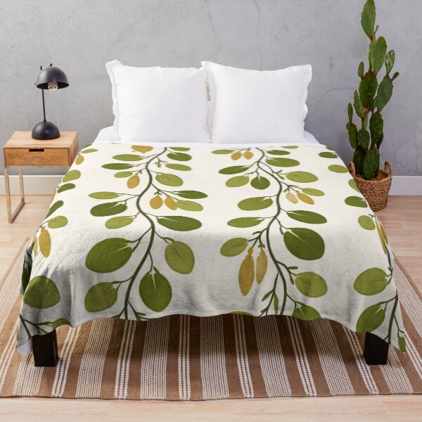Item preview, Alder Catkin Stream – Vintage Nordic Forest Pattern designed and sold by Planthem.
