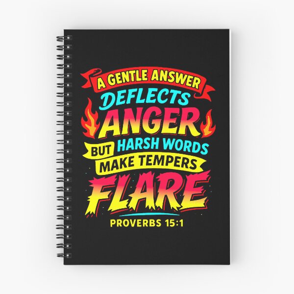 Item preview, Proverbs 15:1 A Gentle Answer Deflects Anger designed and sold by plushism.