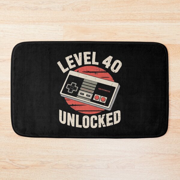 Item preview, Level 40 Unlocked Video Gamer 40th Birthday  designed and sold by FadeOfThrone.