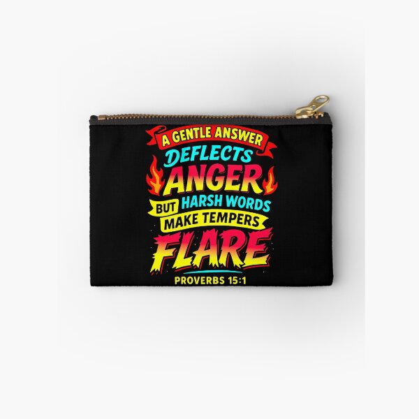 Item preview, Proverbs 15:1 A Gentle Answer Deflects Anger designed and sold by plushism.