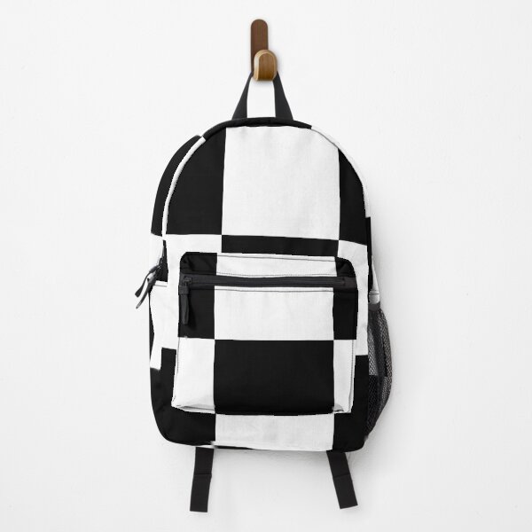Item preview, Wide Black and White Checkboard Pattern designed and sold by iCraftCafe.