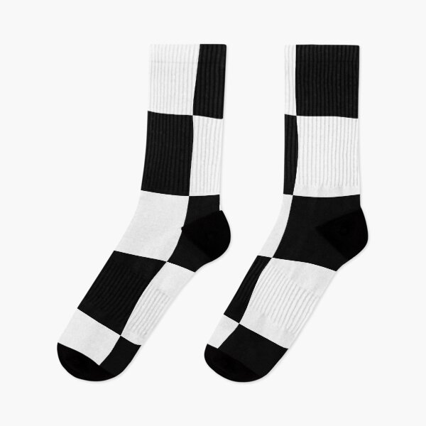 Item preview, Wide Black and White Checkboard Pattern designed and sold by iCraftCafe.