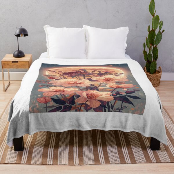 Item preview, Soft Floral Aura Abstract with Dreamy Glow designed and sold by mari0n980.