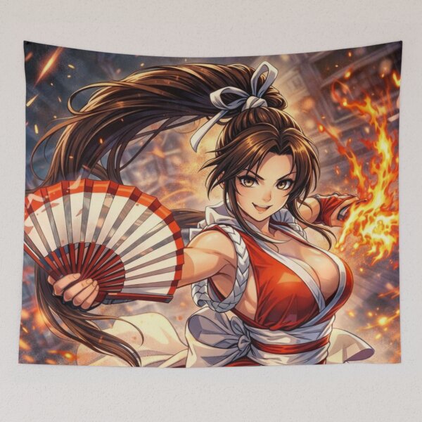 Item preview, Mai Shiranui – Kunoichi of Crimson Flame designed and sold by Level Quest.