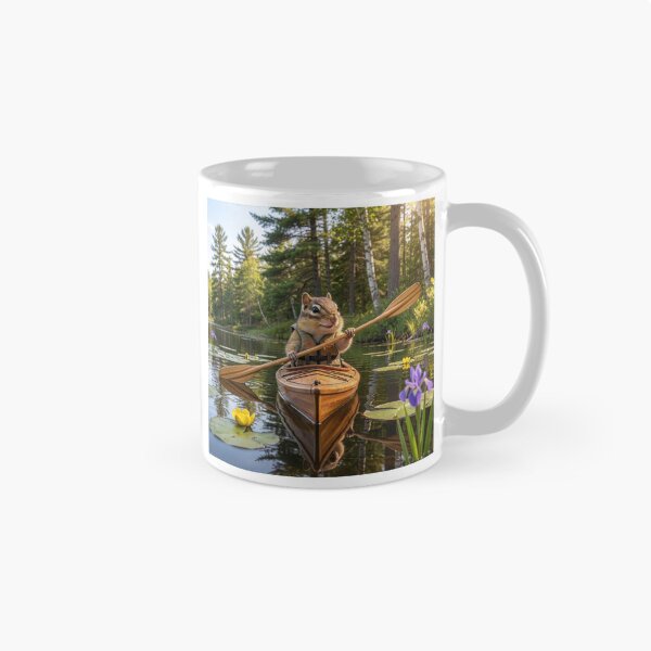 Aperçu de l'œuvre Chipmunk Kayaks sur un lac du Minnesota créée et vendue par Tridentulus.