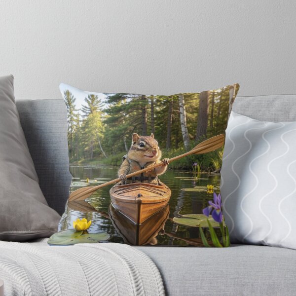 Aperçu de l'œuvre Chipmunk Kayaks sur un lac du Minnesota créée et vendue par Tridentulus.