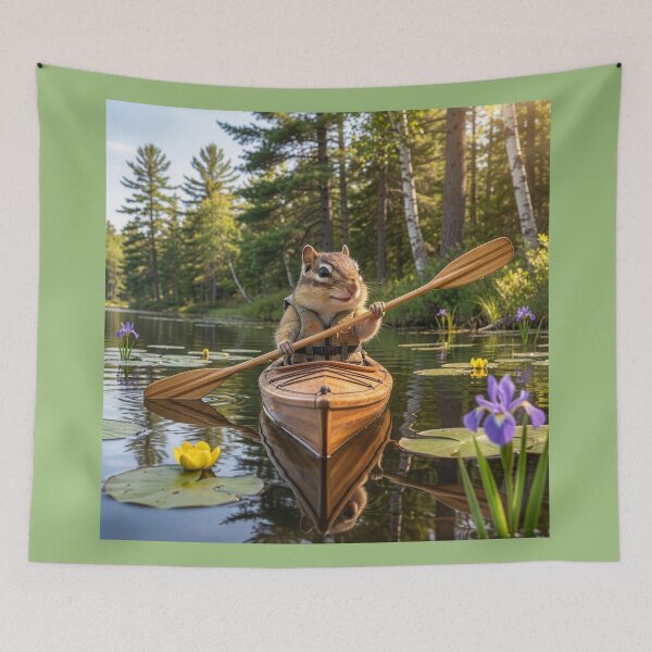 Item preview, Chipmunk Kayaks a Minnesota Lake designed and sold by Tridentulus.