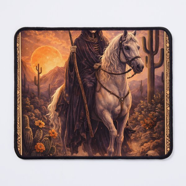Item preview, Death – Tarot Card of Transformation in the Desert designed and sold by ArizonaWitches.