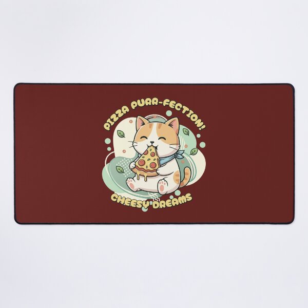 Item preview, Pizza Purrfection Cheesy Dreams – Cute Cat Pizza Lover Design designed and sold by DiverseDemand.