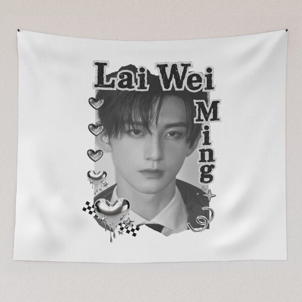Item preview, Lai Wei Ming (赖伟明) Chinese Actor Cdrama Chinese Entertainment Black and White Collage Digital Art Portrait designed and sold by AJUNICE STUDIO.