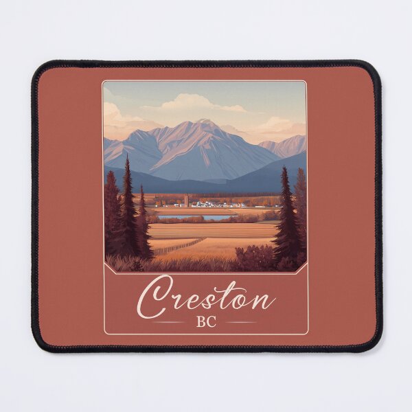 Item preview, Creston British Columbia, Kootenay River Valley Farmland & Mountain designed and sold by meganohm.
