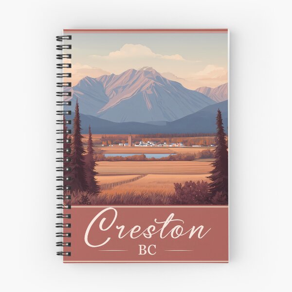 Item preview, Creston British Columbia, Kootenay River Valley Farmland & Mountain designed and sold by meganohm.