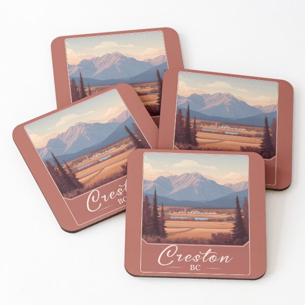 Item preview, Creston British Columbia, Kootenay River Valley Farmland & Mountain designed and sold by meganohm.
