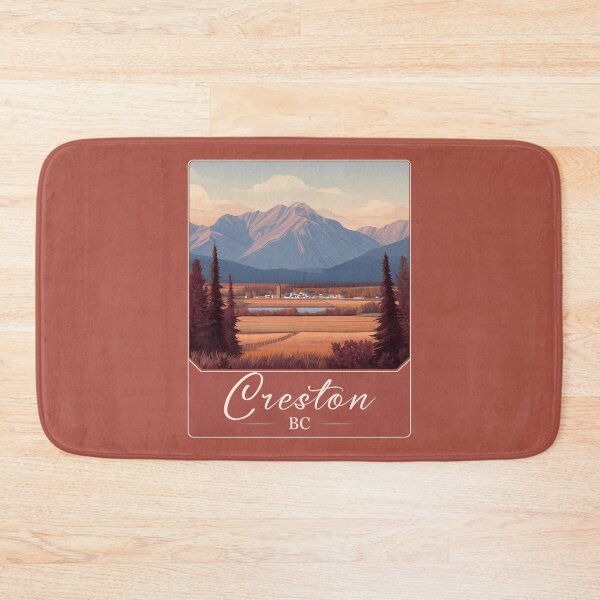 Item preview, Creston British Columbia, Kootenay River Valley Farmland & Mountain designed and sold by meganohm.