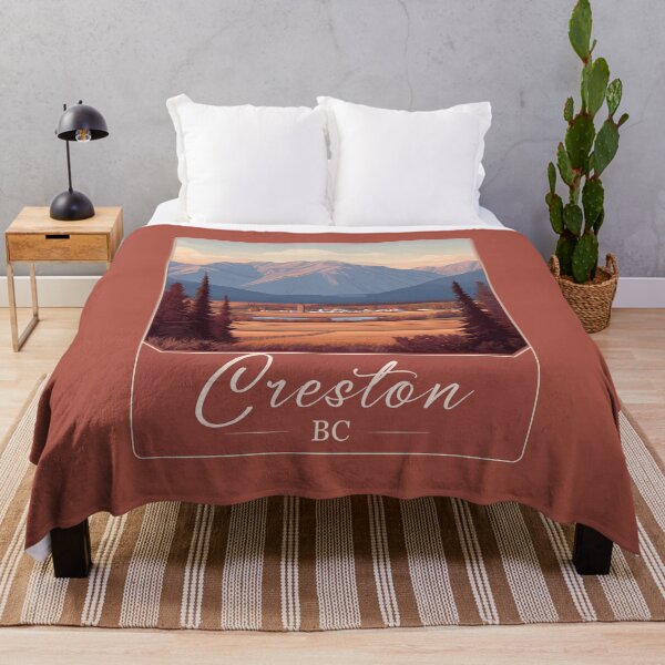 Item preview, Creston British Columbia, Kootenay River Valley Farmland & Mountain designed and sold by meganohm.
