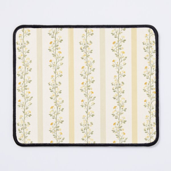 Item preview, Wild Chamomile Stripe – Vintage Nordic Floral Bands designed and sold by Planthem.