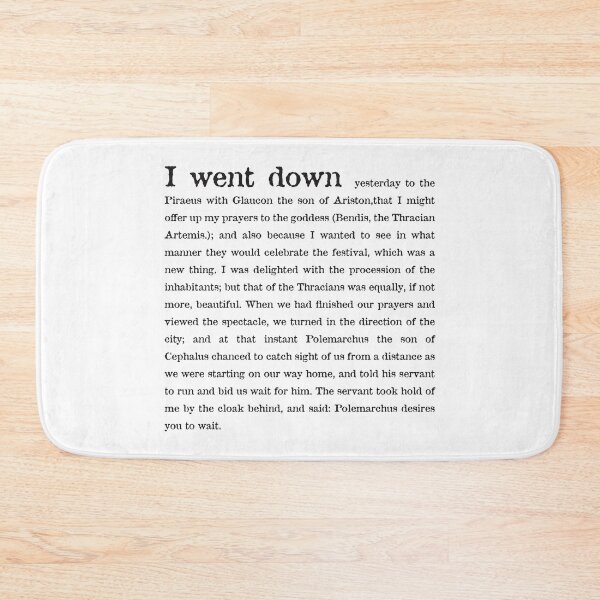 Item preview, The Republic of Plato designed and sold by Gopherstown, OR.