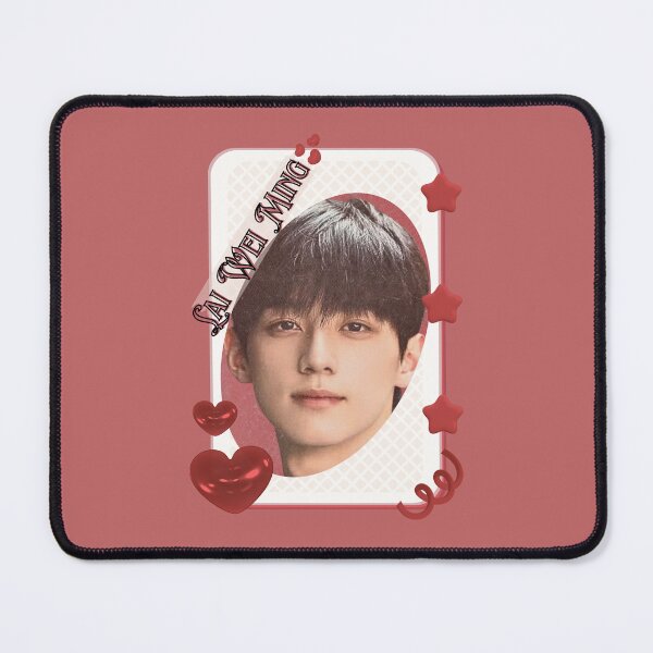 Item preview, Lai Wei Ming (赖伟明) Chinese Actor Cdrama Chinese Entertainment illustration Red Aesthetic Collage Design designed and sold by AJUNICE STUDIO.